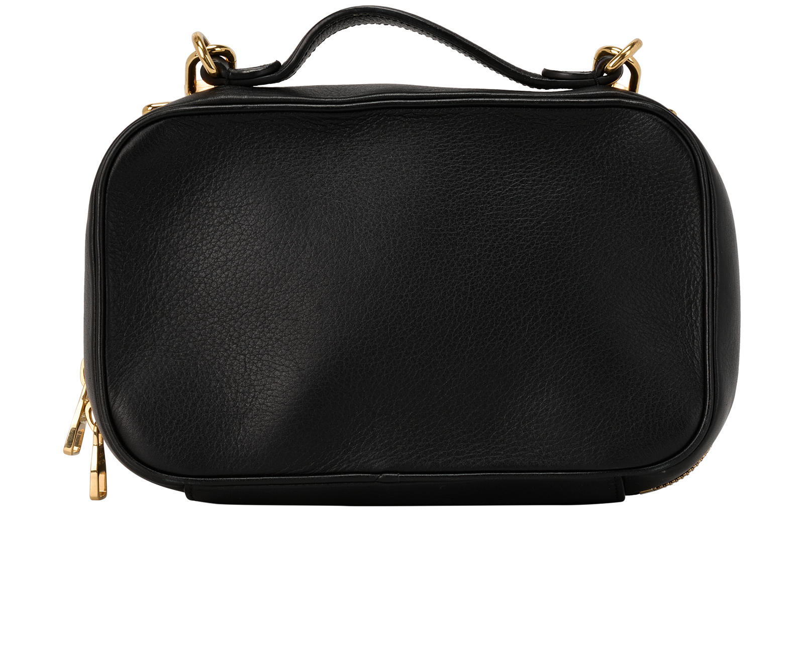 Utility Crossbody, &pound;1,250, Handbags, Black, Leather, Back view